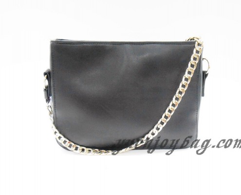 Fashion Black PU shoulder handbag for women
