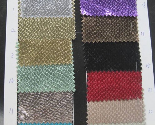 Highlight Snake skin PU leather -01