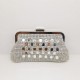 Luxury swarovski crystal ladies brand clutch bag