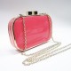 Patent PU orange candy color evening crossbody bags