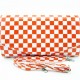 Plaid patent PU leather shoulder women handbag