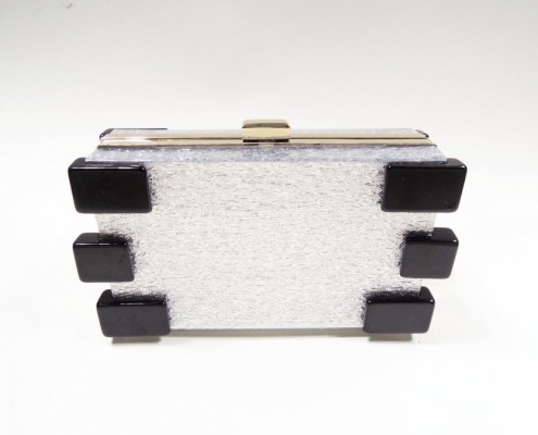 Brand Design fashion acrylic box frame clutch handbag with chain from evening bag manufacturer
