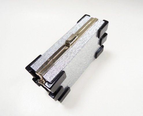 Brand Design fashion acrylic box frame clutch handbag with chain from evening bag manufacturer - top view Brand Design fashion acrylic box frame clutch handbag with chain from evening bag manufacturer - top view