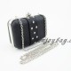 Women Rivet mobile purse cross body messenger chain bag