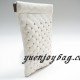 White PU leather rivet cell phone case for Iphone 5s Samsung